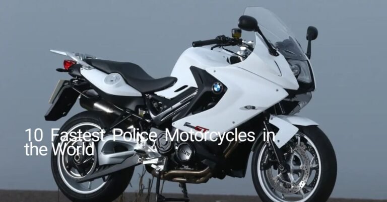 10 Fastest Police Motorcycles in the World